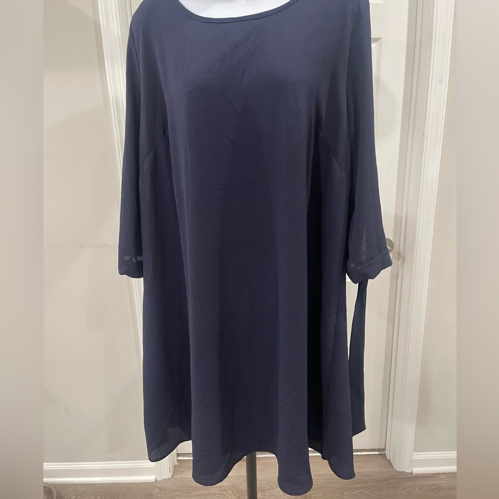 Large Blue Dress